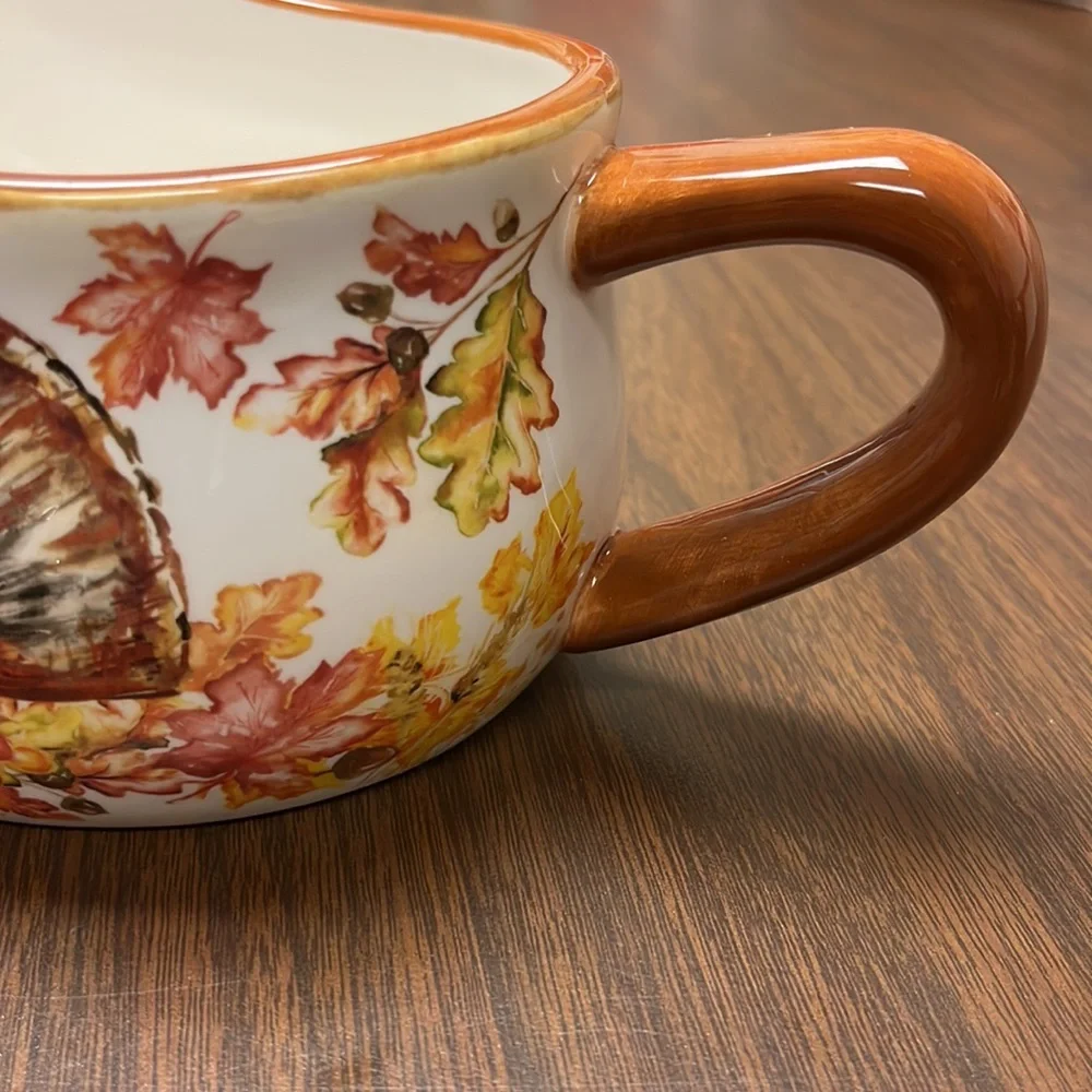 Certified International turkey gravy‎ bowl
